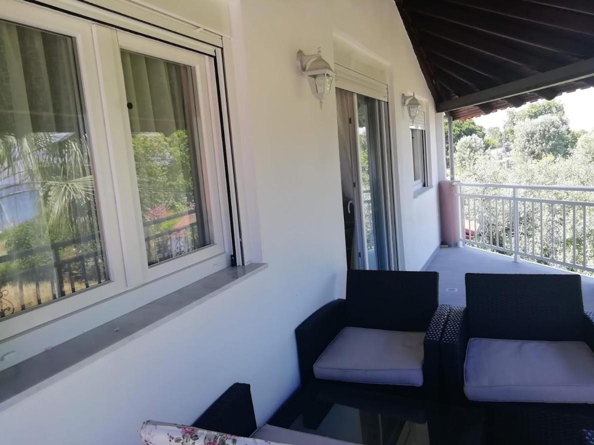 Villa Fotis View Paralia Skotinis Ngoại thất bức ảnh