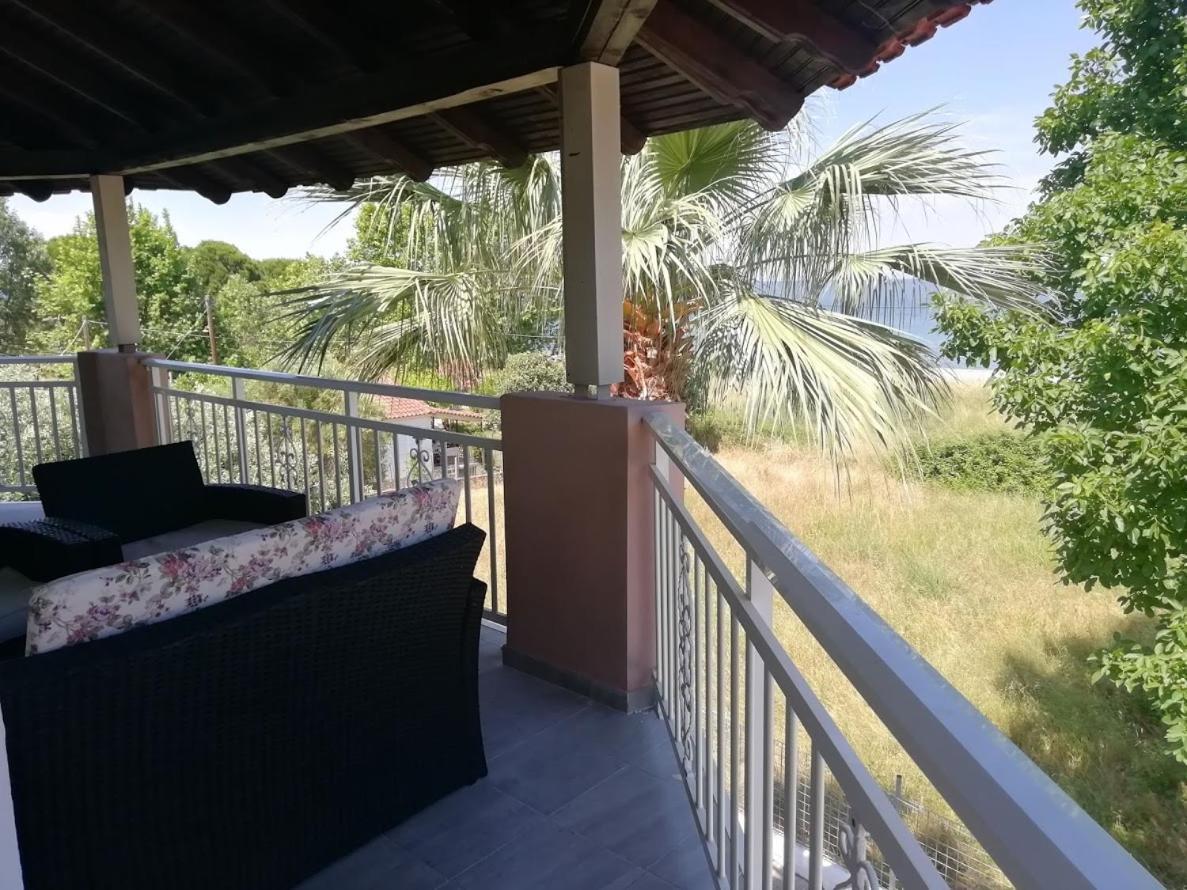 Villa Fotis View Paralia Skotinis Ngoại thất bức ảnh