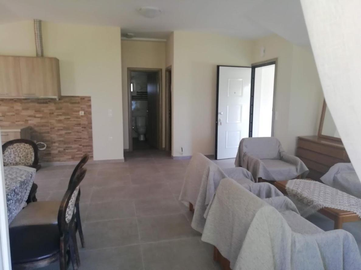 Villa Fotis View Paralia Skotinis Ngoại thất bức ảnh
