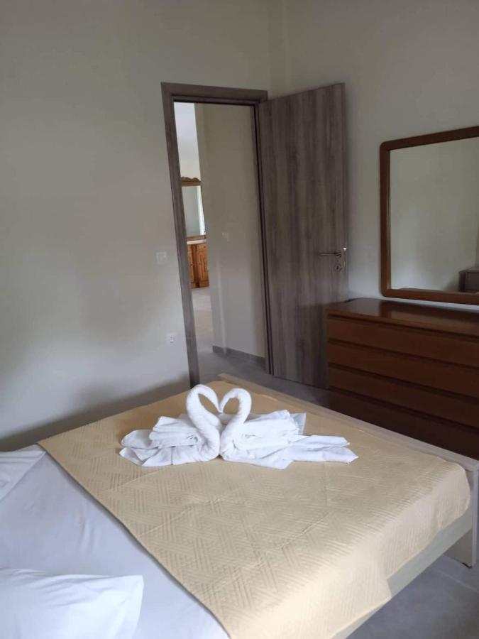 Villa Fotis View Paralia Skotinis Ngoại thất bức ảnh