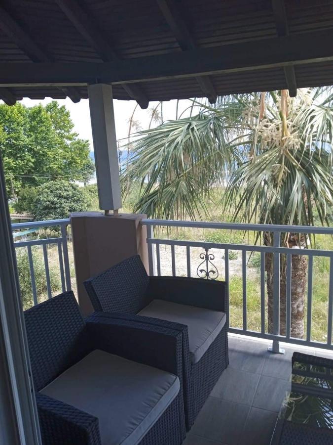 Villa Fotis View Paralia Skotinis Ngoại thất bức ảnh